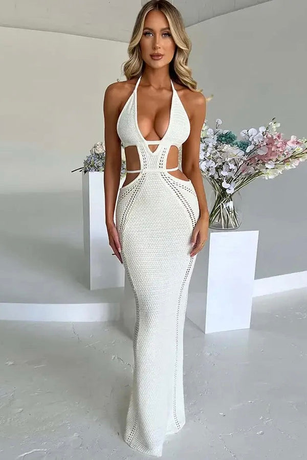 Vestido Longo Sereia Tricô