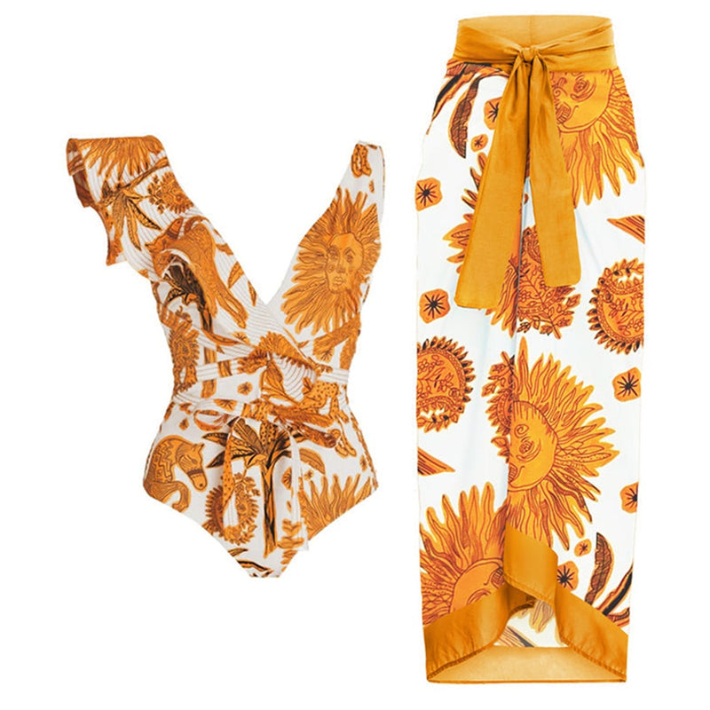 Conjunto Short e Biquíni - SunFlower Moda