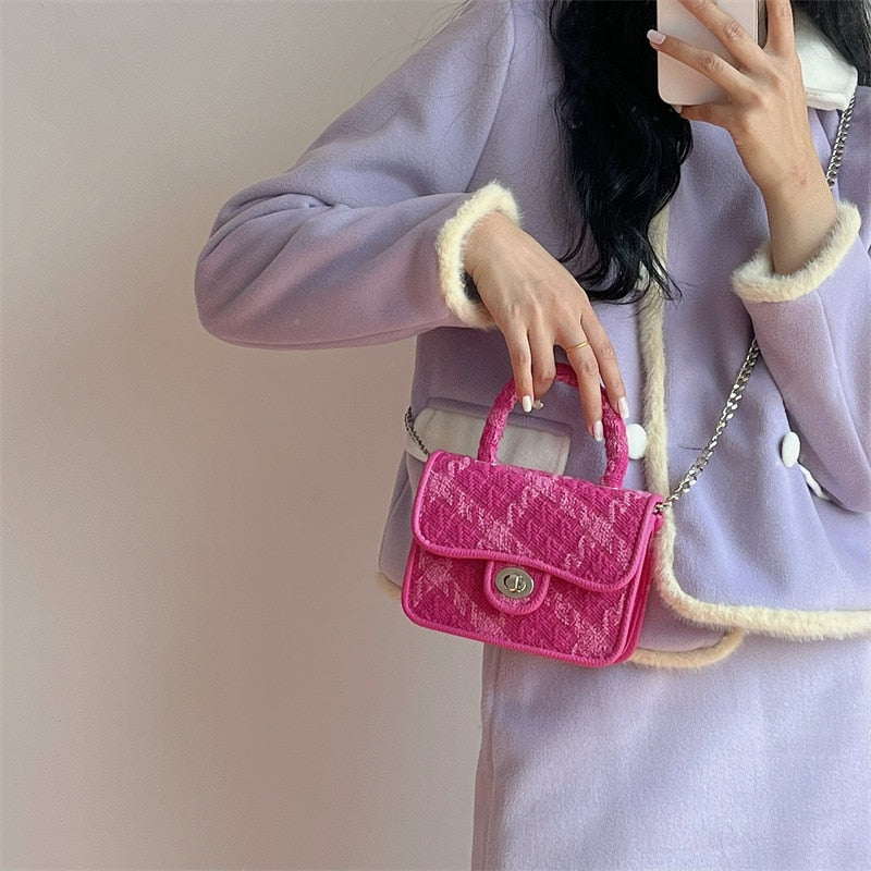 Bolsa Mini Bag Pink Girl