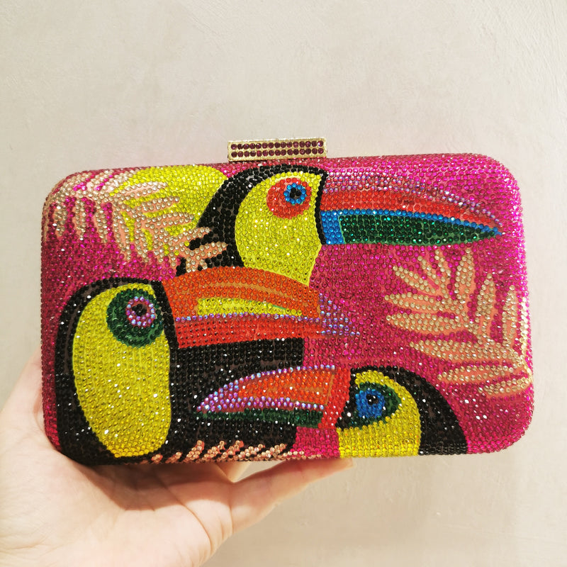 Bolsa Clutch Retangular Tucano