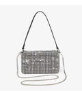 Bolsa Quadrada Cristal Strass